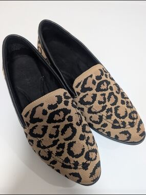Aerosoles Leopard Slip On Loafers